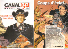 Magazine CANAL BD N°68 : BOUCQ CABANES LOUSTAL CUZOR - CANAL BD Magazine