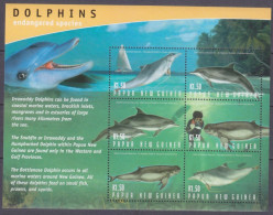 2003 Papua New Guinea 1031-1036KL Marine Fauna - Dolphins 7,00 € - Dauphins