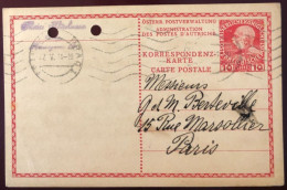 Autriche, Entier Carte - Oblitération Mécanique PRAG 1 27.5.1911 - (N341) - Briefkaarten