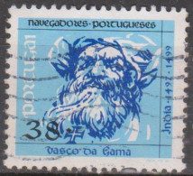 PORTUGAL - 1992,  Navegadores Portugueses. Emissão Base  (3.º Grupo)   38.  (o)   MUNDIFIL  Nº 2062 - Oblitérés