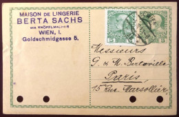 Autriche, Entier Carte - De VIENNE 5.7.1911 - (N347) - Postcards