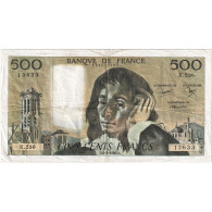 France, 500 Francs, Pascal, 1986, K.236, TTB, Fayette:71.34, KM:156e - 500 F 1968-1993 ''Pascal''