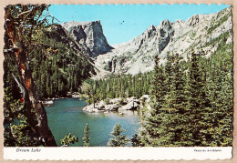 23991 / ⭐ Usa Colorado ROCKY Mountain National Park Dream Lake HALLETS PEAK 1970s  - Rocky Mountains