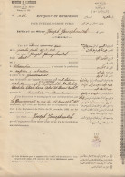 Egypt - 1903 - Receipt Statement - A License To Open A Coffee Shop - 1866-1914 Khedivaat Egypte
