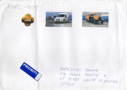 Philatelic Envelope With Stamps Sent From FINLAND To ITALY - Lettres & Documents