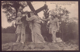 CALVAIRE DE PONTCHATEAU JESUS EST CHARGE DE SA CROIX - Monumente