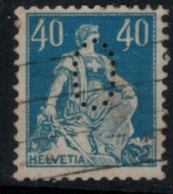 Perfin Firmenlochung - O - Schweizer Bankverein Basel - Used Stamps