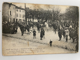 CPA - 57 - Entrée Des Français à CHATEAU SALINS - Le 17 Novembre 1918 - WW1 - Chateau Salins