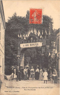 27-BRETEUIL- FÊTE DE L'INAUGURATION DES EAUX 28 MAI 1911 RUE PAUL-DURCLE - Breteuil