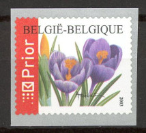 BE    R 107    XX      ---      MNH  --  Crocus - Coil Stamps