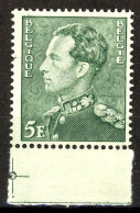 BE    433b    XX      ---      MNH  --  Léopold III  --  Belle Nuance Vert-jaune - 1936-1951 Poortman