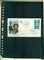 N.CALEDONIE 100 1 LIAISON TELEPHONIQUE 1 VAL SUR FDC  A PARTIR DE 0.75 EUROS - FDC