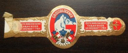 U63 Bague Bagues Cigare Cigares  Osterreichische Tabak Regie Grossglockner   1 Pièce(s) - Cigar Bands