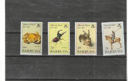 BABUDA Nº  102 Al 105 - Schaaldieren