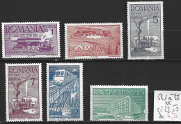 ROUMANIE 581 à 86 ** Côte 22.50 € - Unused Stamps