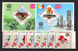 Yemen Royaume (kingdom) - 4184/ N°979/986 A + 191/192 A  World Cup Mexico 1970 Stadium Football Soccer Neuf ** MNH - 1970 – Mexique