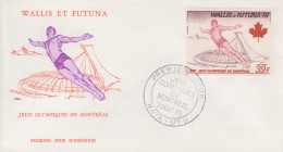 Enveloppe   FDC  1er  Jour   WALLIS  ET  FUTUNA    Jeux  Olympiques   MONTREAL    1976 - Zomer 1976: Montreal