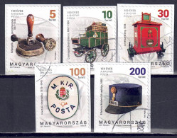 Ungarn 2017 - Postgeschichte, Nr. 5893 - 5897, Gestempelt / Used - Used Stamps