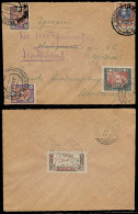 Tannu Tuva. 1927 (10 Dec). Kizil - Russia. Env Multifkd Front + Reverse. 5 Values + Arrival (18 Dec). - Tuva