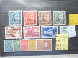 Belgie Belgique En Neuf Xx Mnh Petite Collection En Lot A Saisir Année 50 - Sammlungen