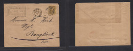 SIAM. 1878 (22 Aug) France, Marseille - Bangkok. Extraordinary Rare Pre-UPU France Sage Issue Pre-franked Envelope At 35 - Siam