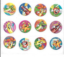 DG26 - SERIE 12 POGS PIMOUSSE - Altri & Non Classificati