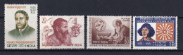 187 INDE 1973 - Yvert 370/73 - Copernic Et Celebrite - Neuf ** (MNH) Sans Charniere - Unused Stamps