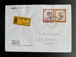 AUSTRIA 1990? REGISTERED LETTER VIENNA WIEN TO SCHWELM OOSTENRIJK OSTERREICH EINSCHREIBEN - Briefe U. Dokumente