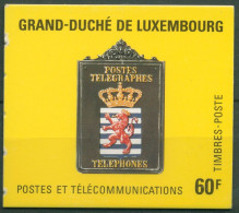 Luxemburg 1991 Postmuseum Telefon Markenheftchen 3 Postfrisch (C61140) - Carnets