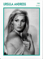 Thème Cinéma  (acteur-actrice)  - URSULA  ANDRESS - Andere & Zonder Classificatie