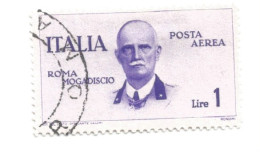 (REGNO D'ITALIA) 1934, VOLO ROMA-MOGADISCIO - Serie Di 6 Francobolli Usati, Annulli A Cerchio Da Periziare - Poste Aérienne