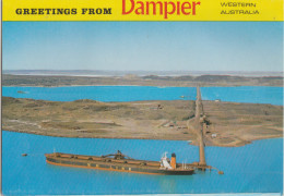 WESTERN AUSTRALIA WA Emu Souvenirs Folder DAMPIER Iron Ore Mining Town 6 Postcard Views C1970s - Andere & Zonder Classificatie