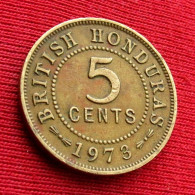 British Honduras 5 Cents 1973 Belize W ºº - Belize