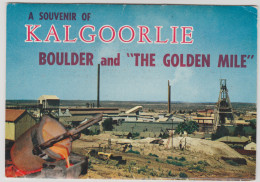 WESTERN AUSTRALIA WA NCV G&G Folder Gold Mining KALGOORLIE BOULDER 13 Postcard Views C1960s - Kalgoorlie / Coolgardie