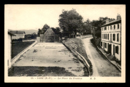 64 - SARE - LA PLACE DU FRONTON - Sare