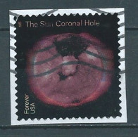 VEREINIGTE STAATEN ETATS UNIS USA 2021 SUN SCIENCE: CORONAL HOLE F USED ON PAPER SC 5598 MI  YT 5440 - Used Stamps