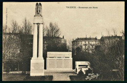 A69  FRANCE CPA VALENCE - MONUMENT AUX MORTS - Colecciones Y Lotes