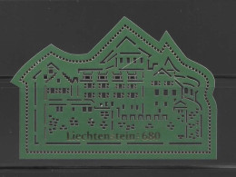 Liechtenstein 2024 ,Vaduz Castle ,  LASER CUTTING & Odd Shaped , Unusual . - Unused Stamps