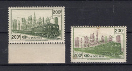 1953. Inauguration Of Nord-Midi Junction. MNH (**) (some Faults - See Pictures) - Neufs