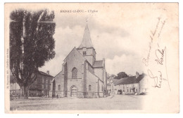 AIGNAY LE DUC - Place De L'Eglise (carte Animée) - Aignay Le Duc