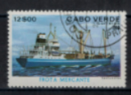 Cap Vert - "Flote Marchande : Santa Antao" - Oblitéré N° 441 De 1980 - Cap Vert