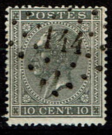 17A  Obl  LP 144 Gembloux  + 5 - 1865-1866 Perfil Izquierdo