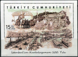 Turkey 2023. Liberation Of Istanbul From Allied Control (MNH OG) S/S - Unused Stamps