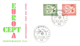 EUROPA 1965 ALLEMAGNE FDC - 1965