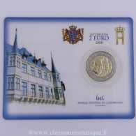 Euro, Luxembourg, 2 Euro 2008 BU - Luxembourg