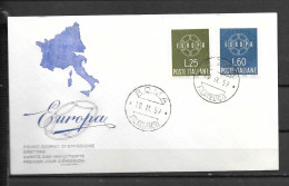 1959 - FDC - ITALIE - 12 - 6 - 1959