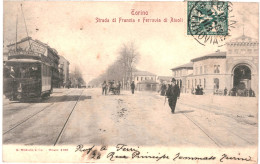 CPA Carte Postale Italie Torino Strada Di Francia E Ferrovia Di Rivoli 1903   VM78863ok - Places