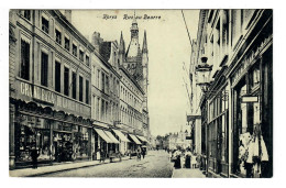 Ieper Ypres  Rue Au Beurre  (zicht Op Grand Bazar De La Rue Au Beurre)  Edit J Versaille - Ieper