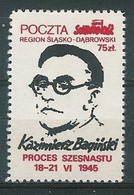 Poland SOLIDARITY (S624): Process Of Sixteen Kazimierz Baginski - Solidarnosc Labels
