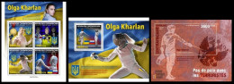 Central Africa 2023 Ukrainian Fencer Olga Kharlan. (702) OFFICIAL ISSUE - Escrime